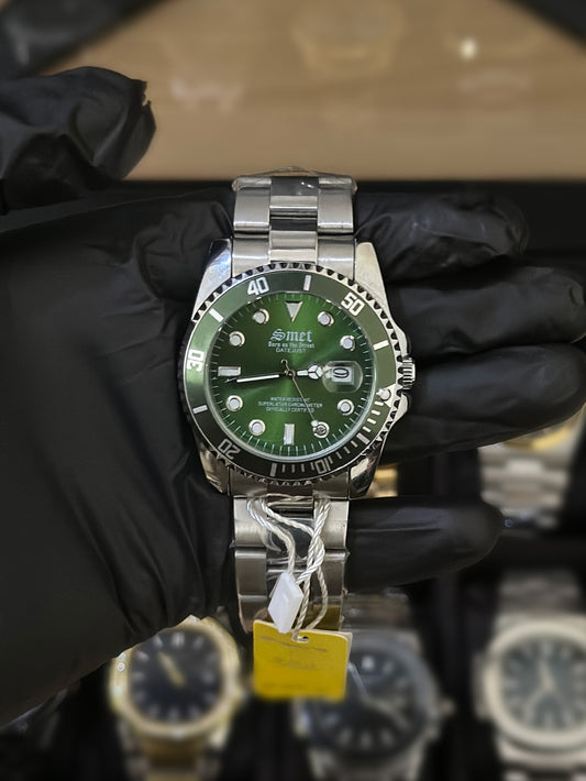 Rolex – Date Just – Silver - Green Dial