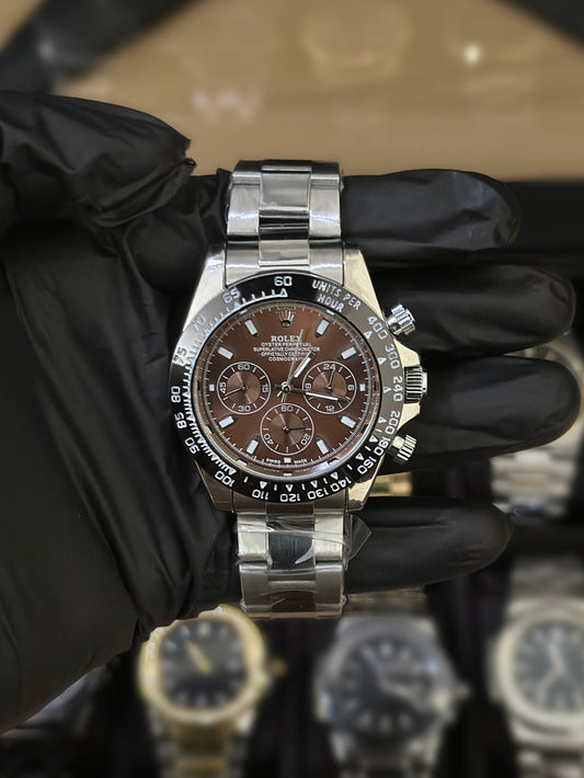 Rolex – Cosmograph Daytona – Silver - Brown Dial