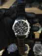 Tissot– Chronograph automatic – Black Strap - Silver/Black Dial