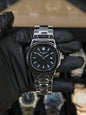 Patek Philippe – Nautilus –  Silver - Black Dial